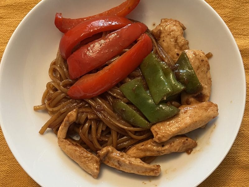 Cliquez pour zoomer ! Nouilles udon miso Thermomix par fffilip