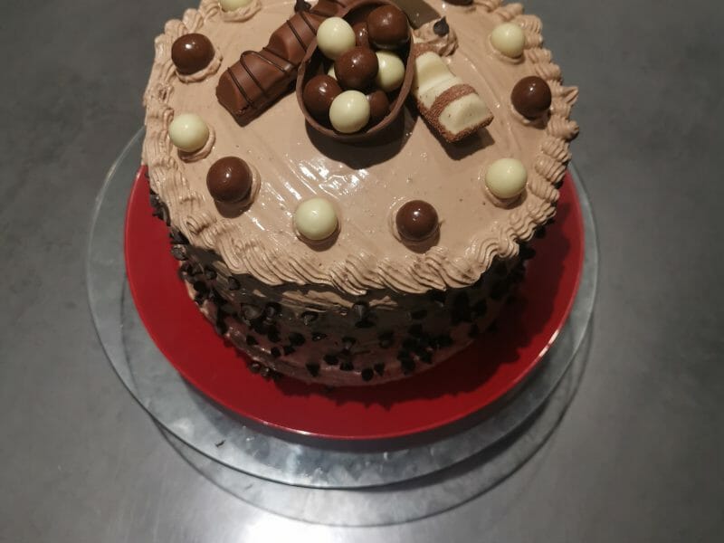 Cliquez pour zoomer ! Layer cake Kinder Bueno Thermomix par Paula0912