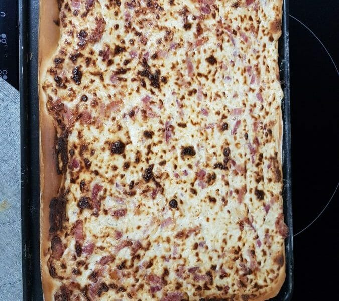 Cliquez pour zoomer ! Flammekueche traditionnelle Thermomix par Babinette25