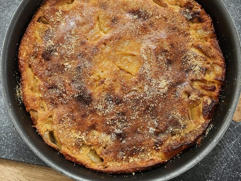 Cliquez pour zoomer ! Flognarde aux pommes Thermomix par chezsam27