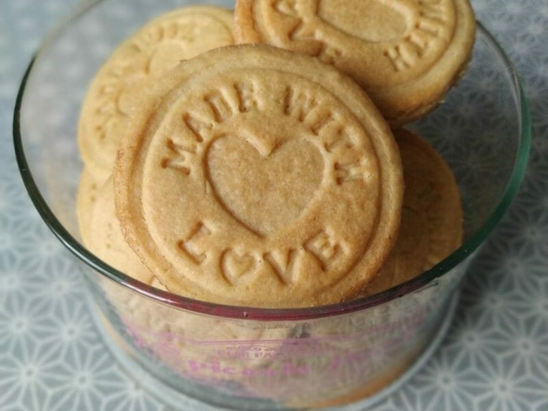 Cliquez pour zoomer ! Sablés sucrés à la vache qui rit Thermomix par Momix