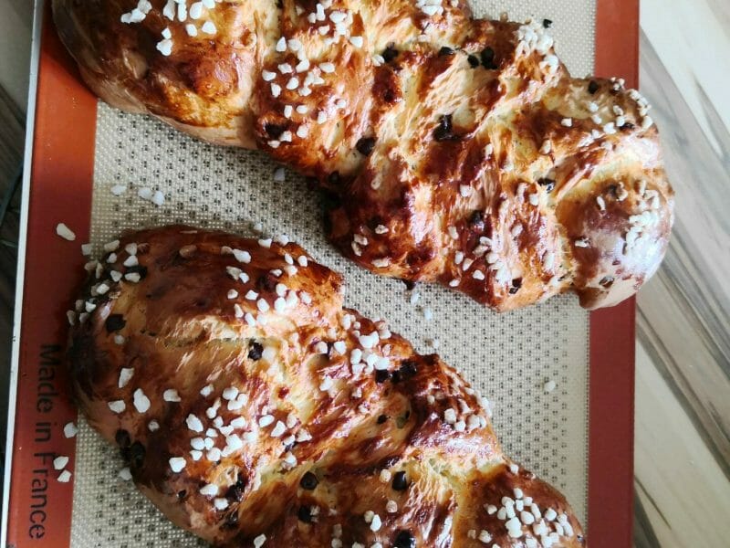 Cliquez pour zoomer ! Brioche tressée à la mie filante Thermomix par Caro.lilou68