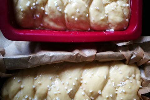 Cliquez pour zoomer ! Brioche tressée à la mie filante Thermomix par Marinette292