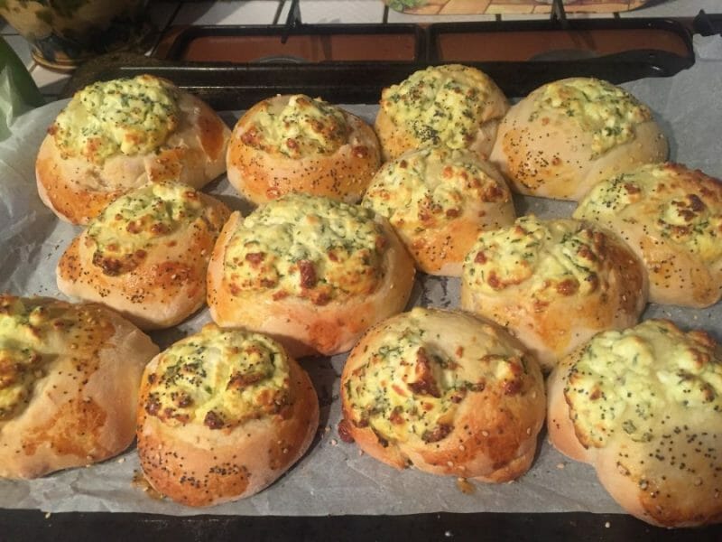 Cliquez pour zoomer ! Poğaça – Petits pains Turcs à la Feta Thermomix par Catherine_10