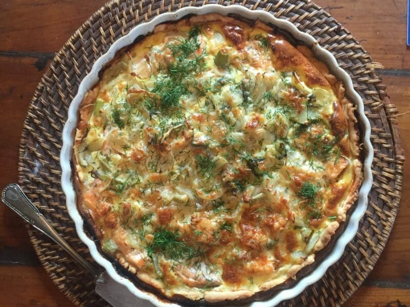 Cliquez pour zoomer ! Tarte au fenouil et saumon Thermomix par Catherine_10