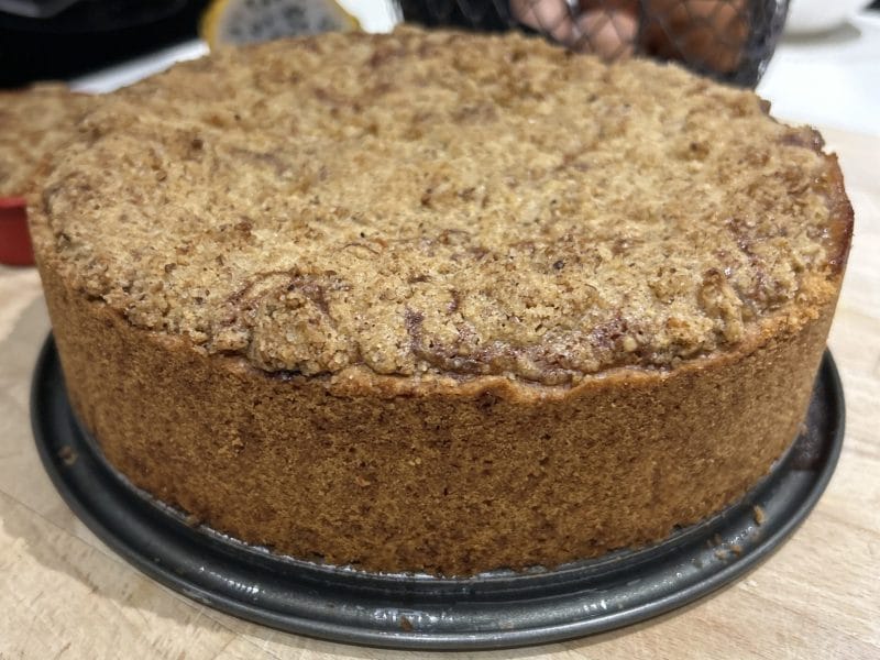 Cliquez pour zoomer ! Tarte aux pommes façon crumble Thermomix par Karin1911