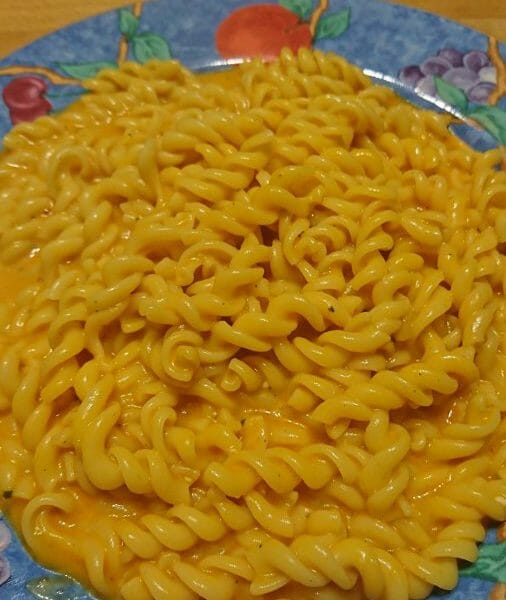 Cliquez pour zoomer ! Fusilli à la crème de potimarron et gorgonzola Thermomix par Aloysia54