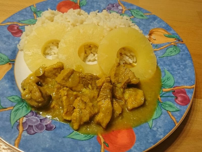 Cliquez pour zoomer ! Filet mignon de porc à l’ananas Thermomix par Aloysia54