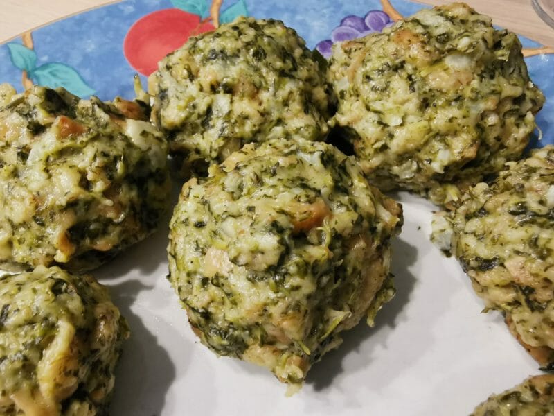 Cliquez pour zoomer ! Boulettes d’épinards et parmesan Thermomix par Aloysia54