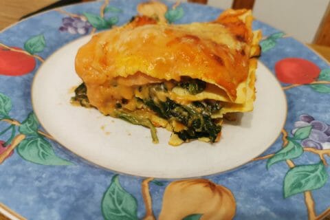 Cliquez pour zoomer ! Lasagnes au saumon et aux épinards Thermomix par Aloysia54