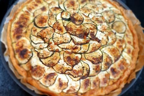 Cliquez pour zoomer ! Tarte courgettes et ricotta Thermomix par albina.r54