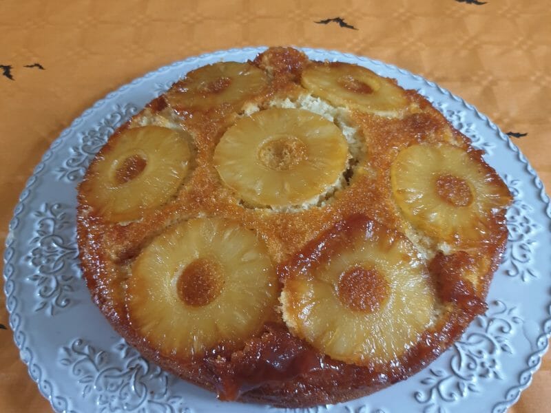 Cliquez pour zoomer ! Gâteau renversé à l’ananas Thermomix par albina.r54