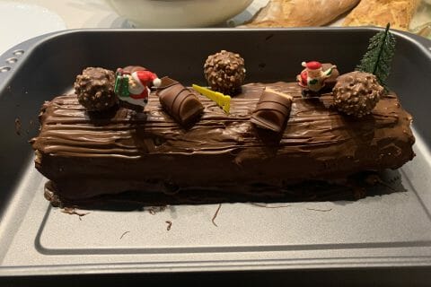 Cliquez pour zoomer ! Bûche Ferrero Rocher Thermomix par Julie