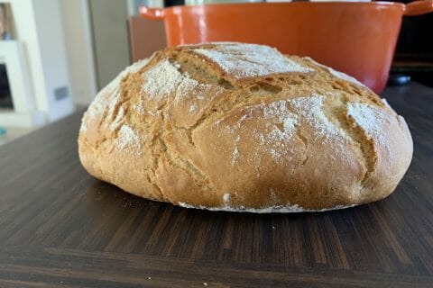 Cliquez pour zoomer ! Pain Cocotte Thermomix par Julie