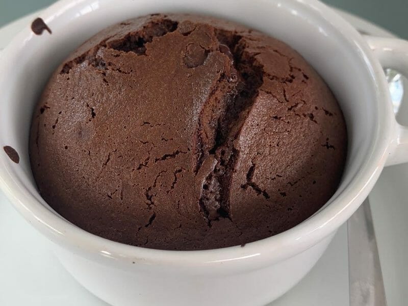 Cliquez pour zoomer ! Ramequins fondants au chocolat Thermomix par Julie