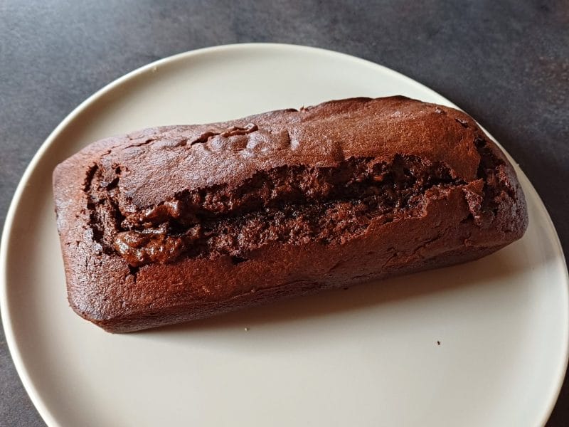 Cliquez pour zoomer ! Cake fondant choco-rhum Thermomix par jardin30