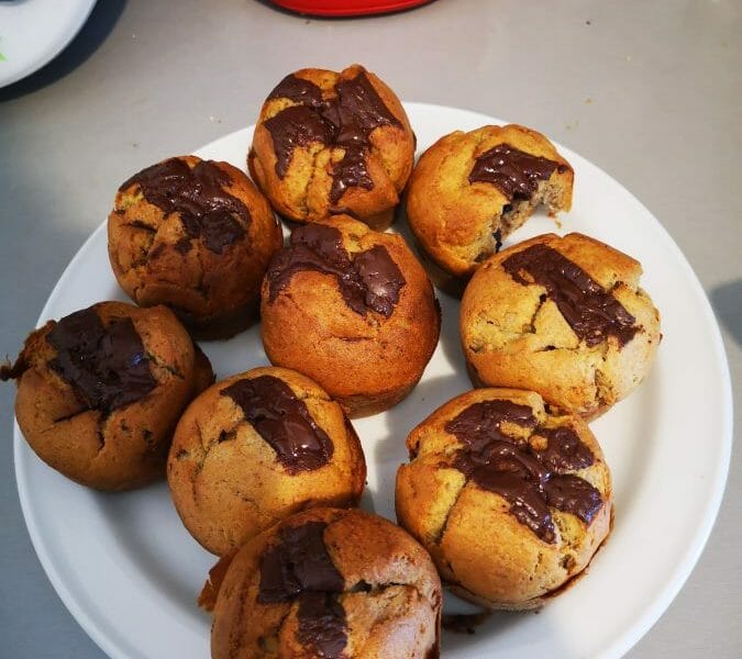 Cliquez pour zoomer ! Muffins à la banane Thermomix par melanye971