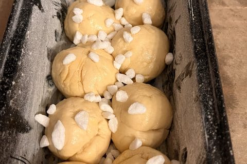 Cliquez pour zoomer ! Brioche tressée à la mie filante Thermomix par nixmelanie91