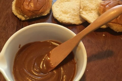 Cliquez pour zoomer ! Pâte à tartiner aux speculoos au Thermomix