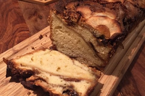 Cliquez pour zoomer ! Cake aux pommes à l’ancienne au Thermomix