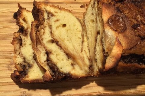 Cliquez pour zoomer ! Cake aux pommes à l’ancienne au Thermomix