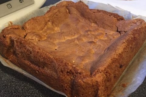 Cliquez pour zoomer ! Carrés spéculoos et chocolat blanc au Thermomix