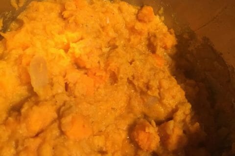 Cliquez pour zoomer ! Dhal de patate douce et de lentilles corail au Thermomix