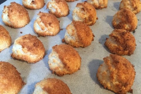 Cliquez pour zoomer ! Rocher coco (Congolais) au Thermomix