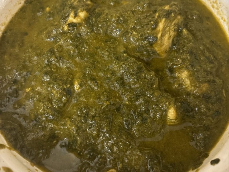 Cliquez pour zoomer ! Poulet Palak Thermomix par gulab94
