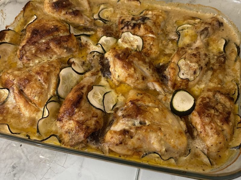 Cliquez pour zoomer ! Poulet sauce crémeuse au citron Thermomix par gulab94