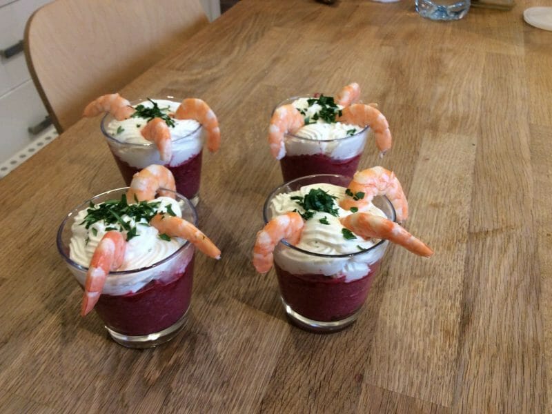 Cliquez pour zoomer ! Verrines de betterave Thermomix par pimau