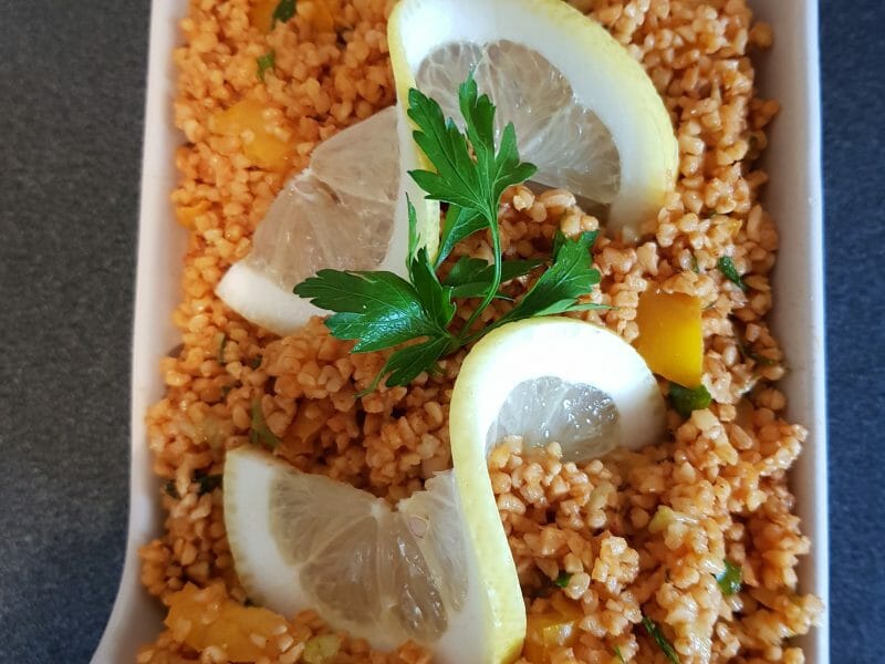 Cliquez pour zoomer ! Kisir – Taboulé Turque Thermomix par kelia26