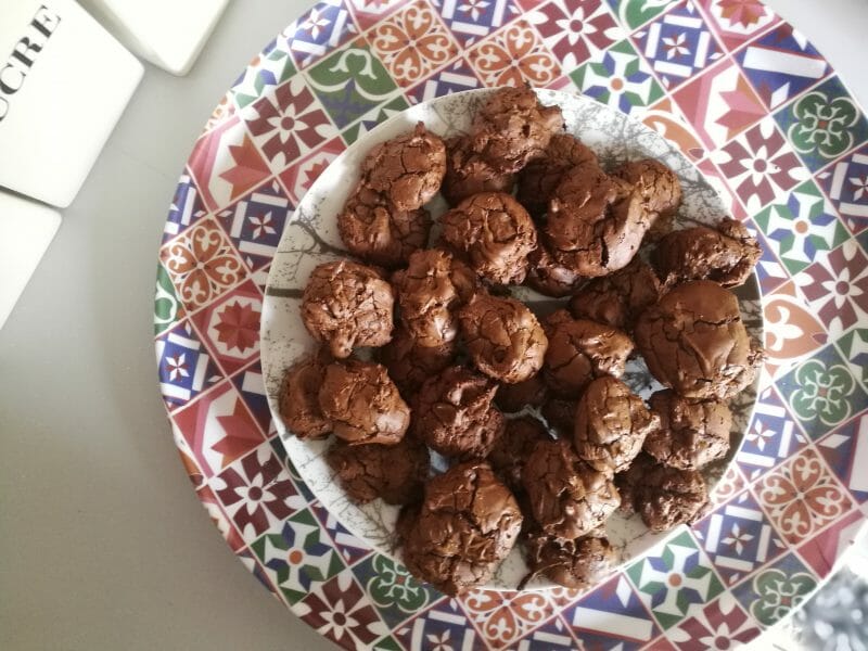 Cliquez pour zoomer ! Cookies brownies Thermomix par Adi