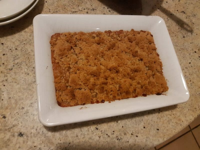 Cliquez pour zoomer ! Crumble aux Pommes Thermomix par briochine