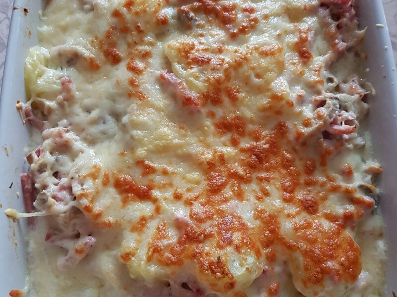 Cliquez pour zoomer ! Gratin de pommes de terre au Boursin Thermomix par LaMenissioux