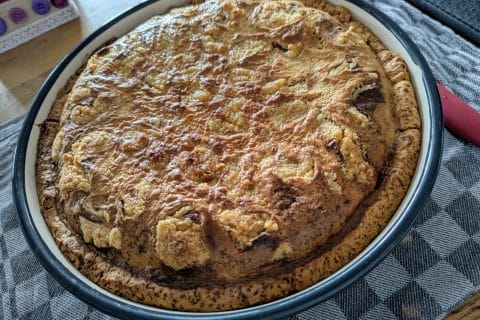 Cliquez pour zoomer ! Tarte aux pommes façon crumble Thermomix par EliseB