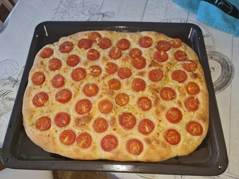 Cliquez pour zoomer ! Focaccia des Pouilles Thermomix par deedee