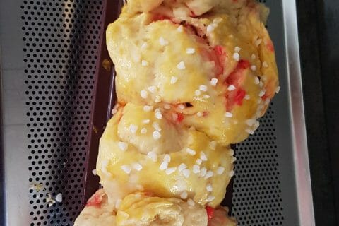 Cliquez pour zoomer ! Brioche aux pralines roses Thermomix par Fanny