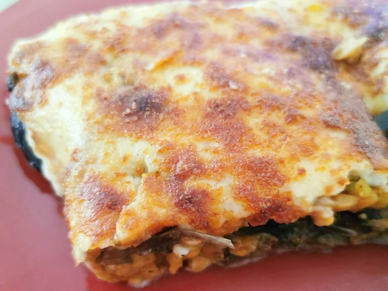 Cliquez pour zoomer ! Moussaka de lentilles corail Thermomix par Alex-Leno-BZH
