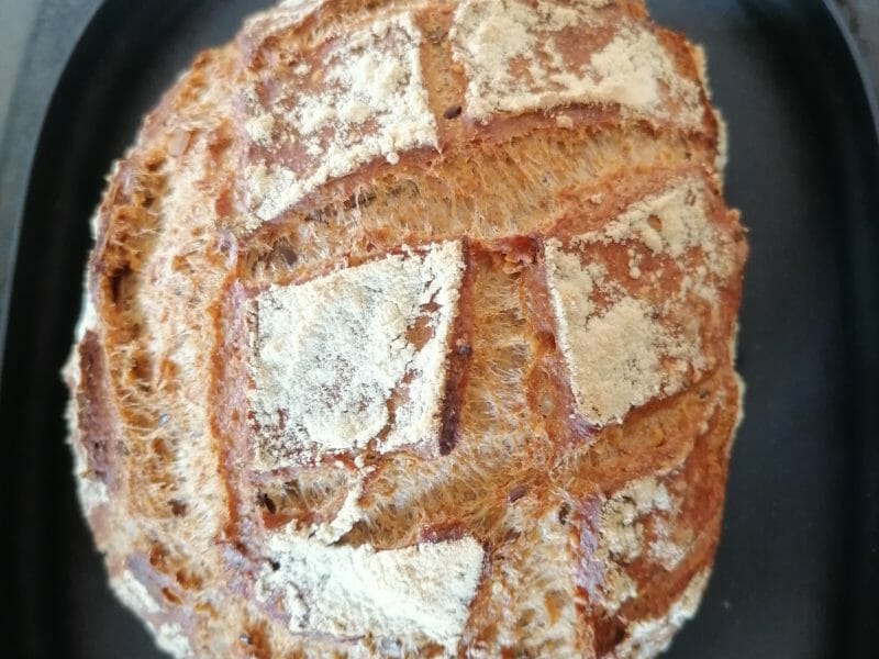 Cliquez pour zoomer ! Pain Cocotte Thermomix par Karen2018