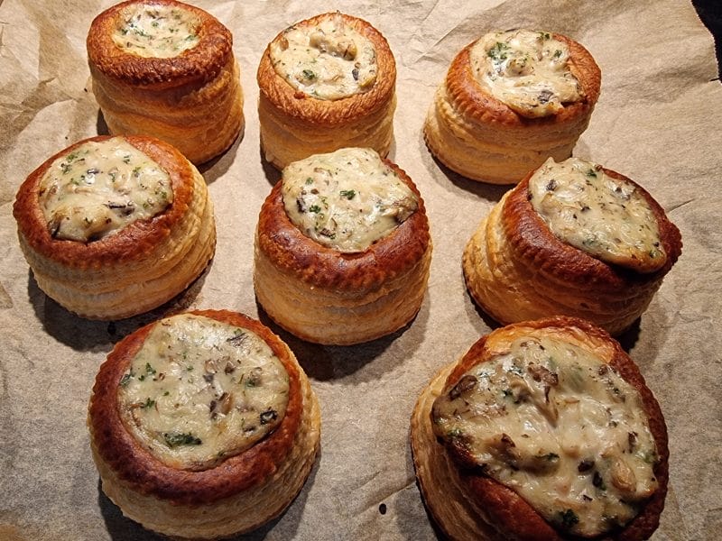 Cliquez pour zoomer ! Vols au vent dinde et champignons Thermomix par Ludivine973