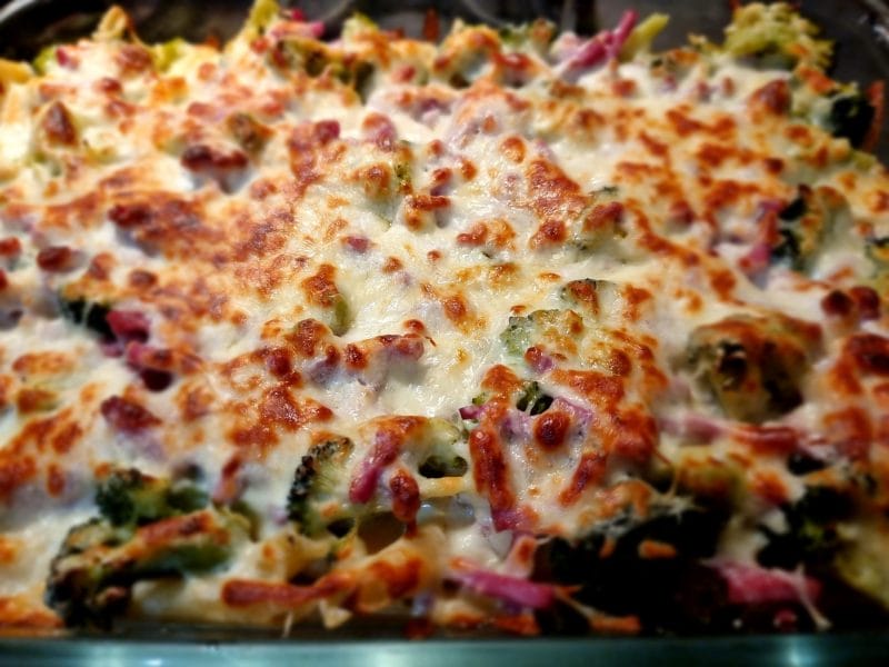 Cliquez pour zoomer ! Gratin de pâtes au brocoli Thermomix par Ludivine973