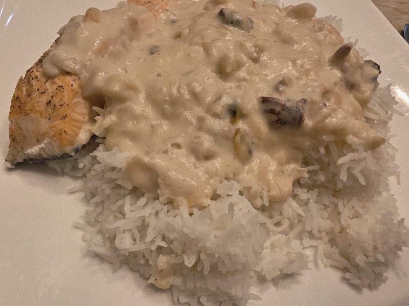 Cliquez pour zoomer ! Saumon à la sauce diéppoise Thermomix par Ludivine973