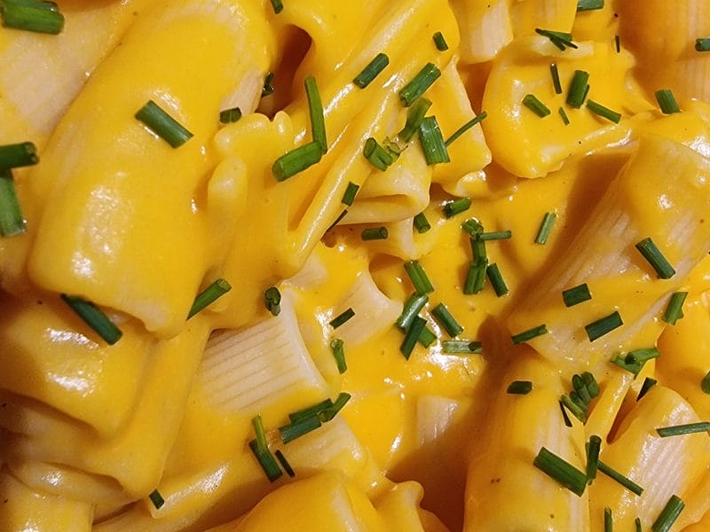 Cliquez pour zoomer ! Tortiglioni à la crème de butternut confite au four Thermomix par Ludivine973