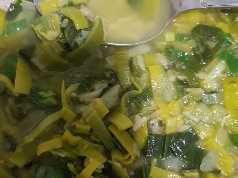 Cliquez pour zoomer ! Soupe de poireaux à la ciboulette Thermomix par Andreia