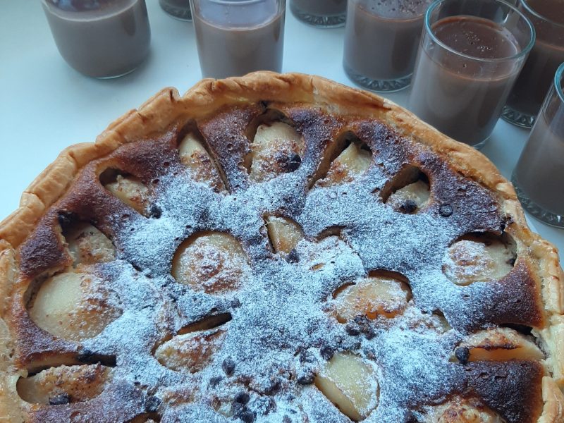 Cliquez pour zoomer ! Tartes aux poires et pépites de chocolat Thermomix par Chrize