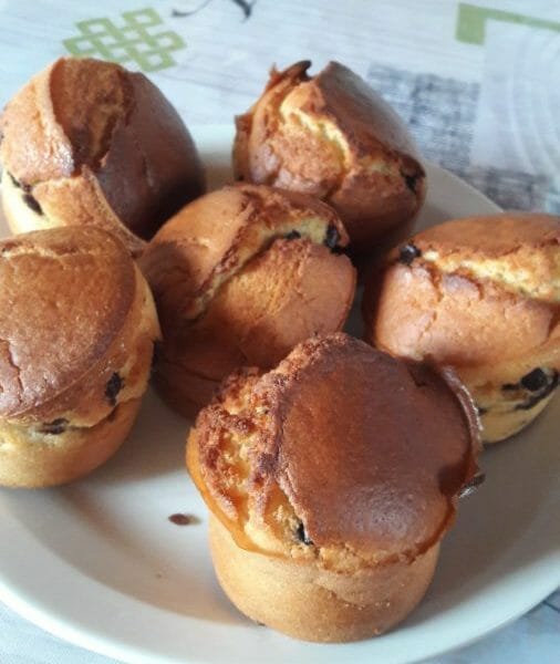 Cliquez pour zoomer ! Muffins aux pépites de chocolat Thermomix par Chrize