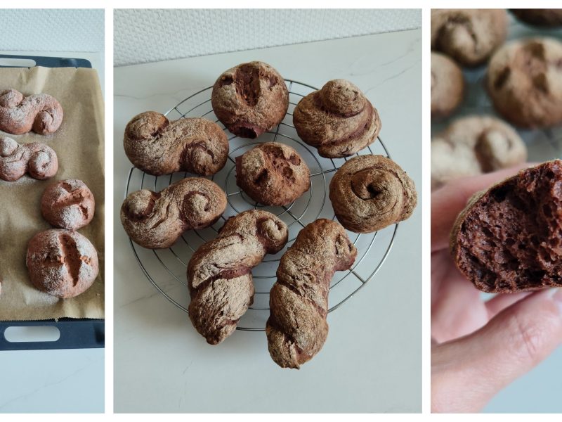 Cliquez pour zoomer ! Pain au cacao et pépites de chocolat Thermomix par Ky74