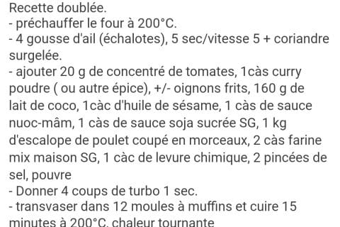 Cliquez pour zoomer ! Boulettes de poulet Thaï Thermomix par Ky74