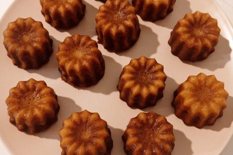 Cliquez pour zoomer ! Mini cannelés chèvre miel Thermomix par Ky74